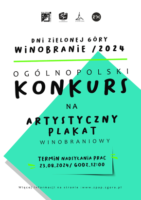 Ogólnopolski Konkurs na Artystyczny Plakat Winobraniowy 2024