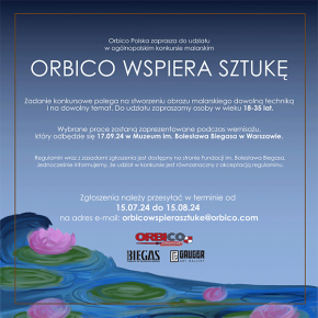 „Orbico wspiera sztukę” konkurs malarski