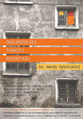 XXIV Ogólnopolski Turniej Reportażu im. Wandy Dybalskiej