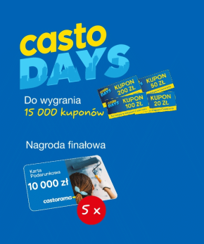 „CastoDays” loteria promocyjna w sklepach Castorama